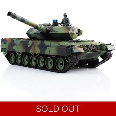 Heng long German Leopard 2 A6 Battle Tank -- BB & IR Battle Version 7.0